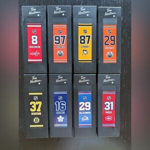 Tim Hortons NHL Superstar Collectible Mini Hockey Sticks – Set of 6